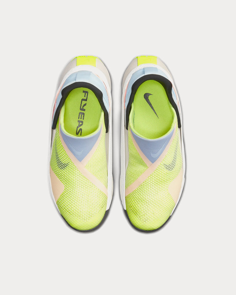 Nike Go FlyEase White/Celestine Blue/Summit White/Black Low Top