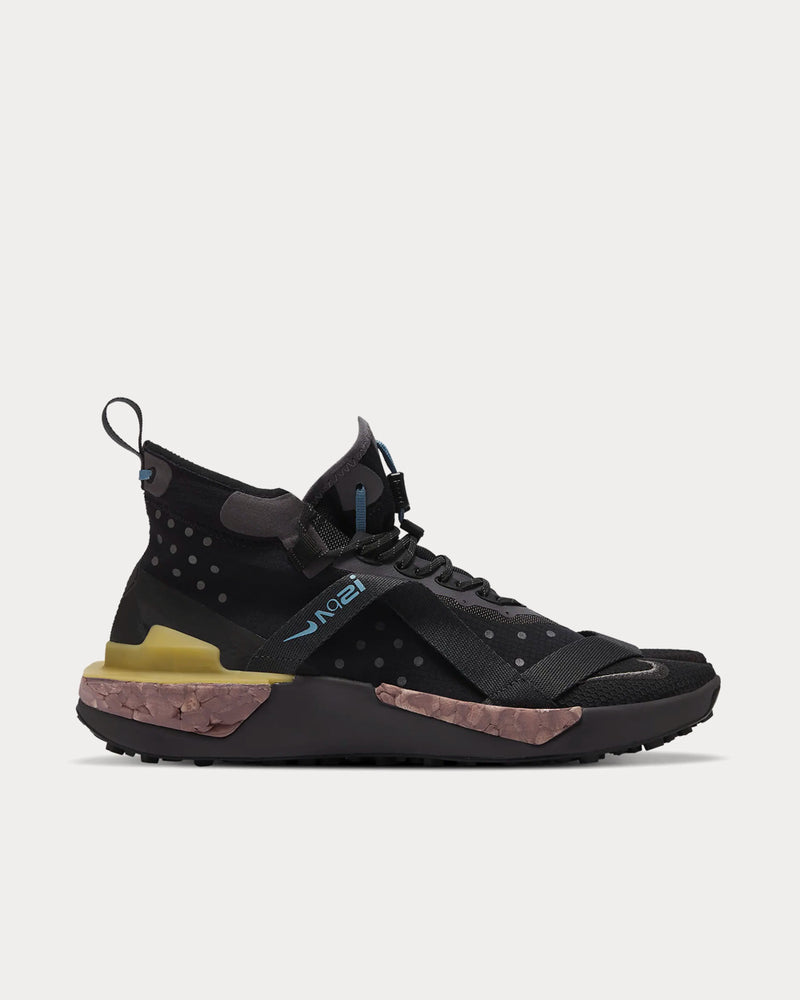 Nike ISPA Drifter Split Black / Smokey Mauve / Thunder Grey / Cerulean Low Top Sneakers - 1
