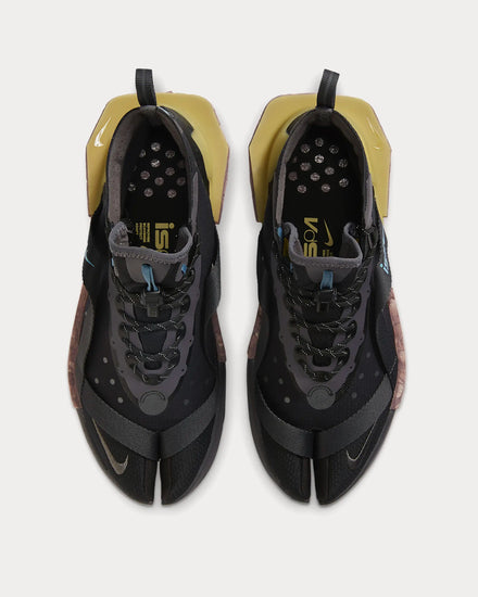 Nike ISPA Drifter Split Black / Smokey Mauve / Thunder Grey / Cerulean Low Top Sneakers - 3