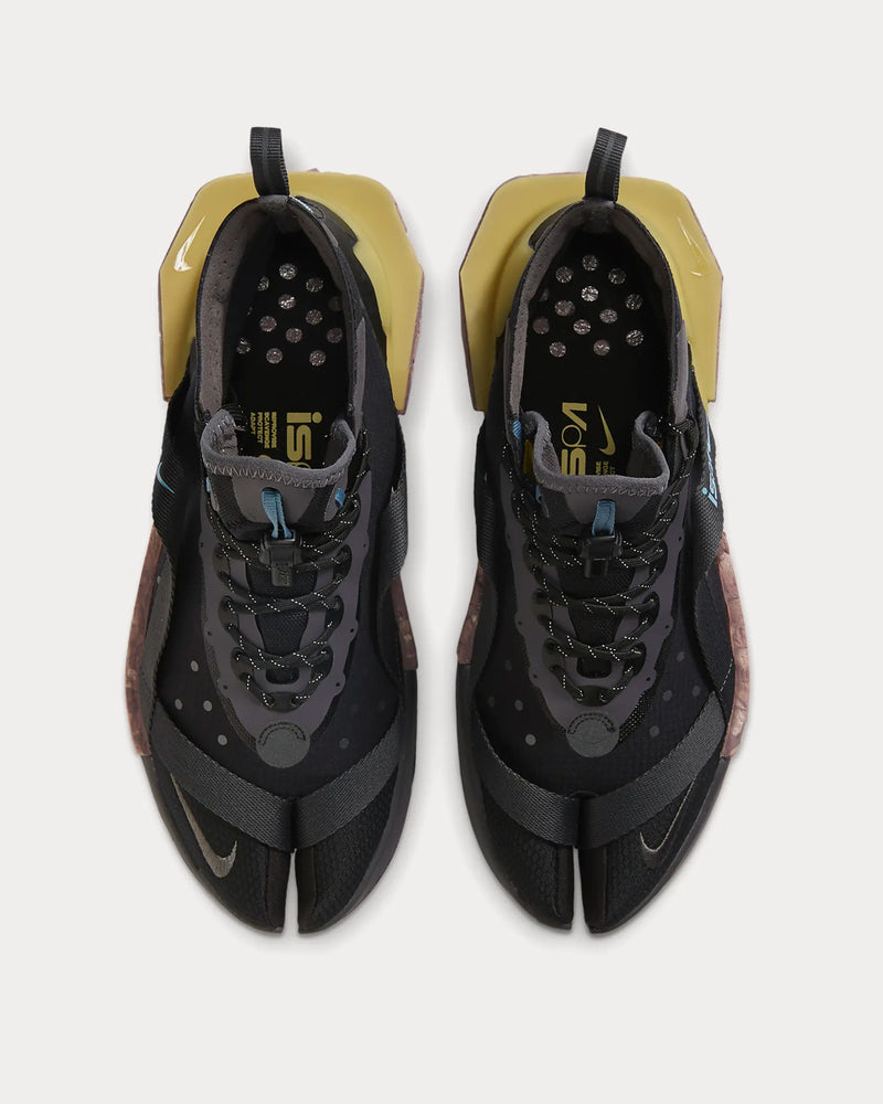 Nike ISPA Drifter Split Black / Smokey Mauve / Thunder Grey / Cerulean Low Top Sneakers - 3