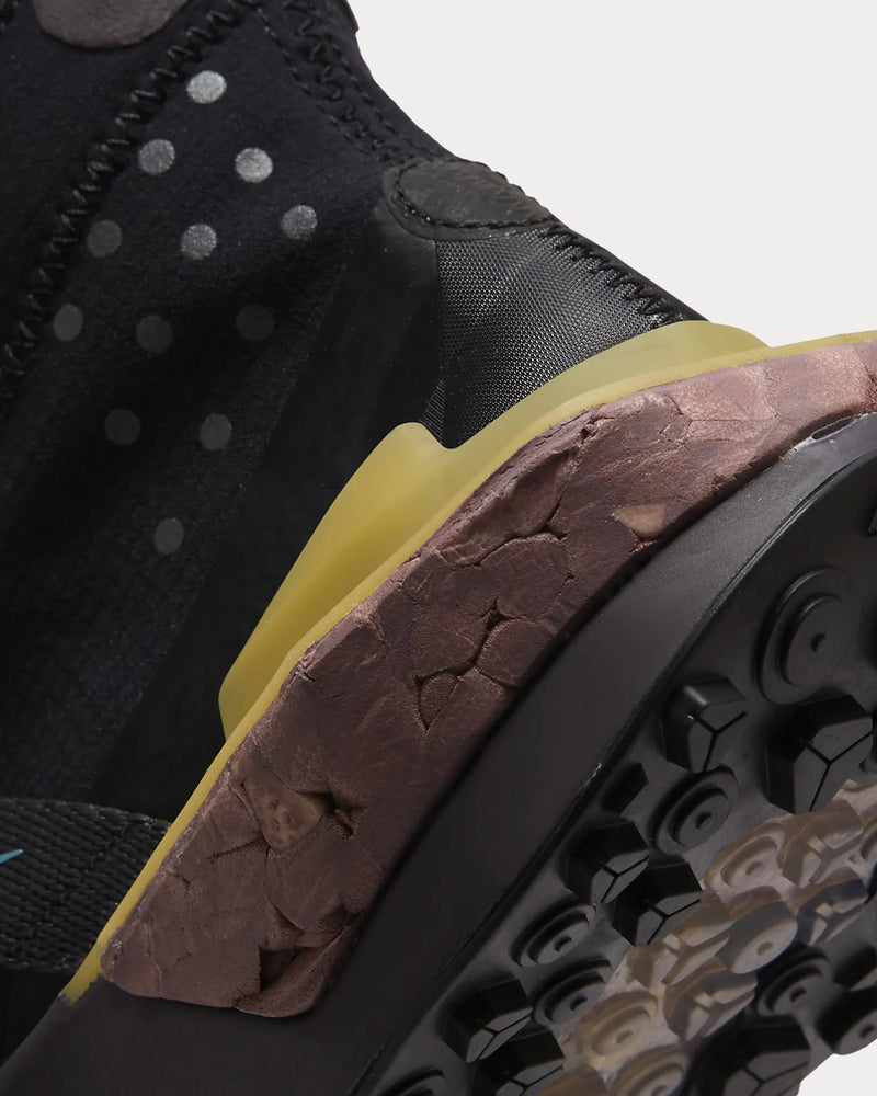 Nike ISPA Drifter Split Black / Smokey Mauve / Thunder Grey / Cerulean Low Top Sneakers - 6