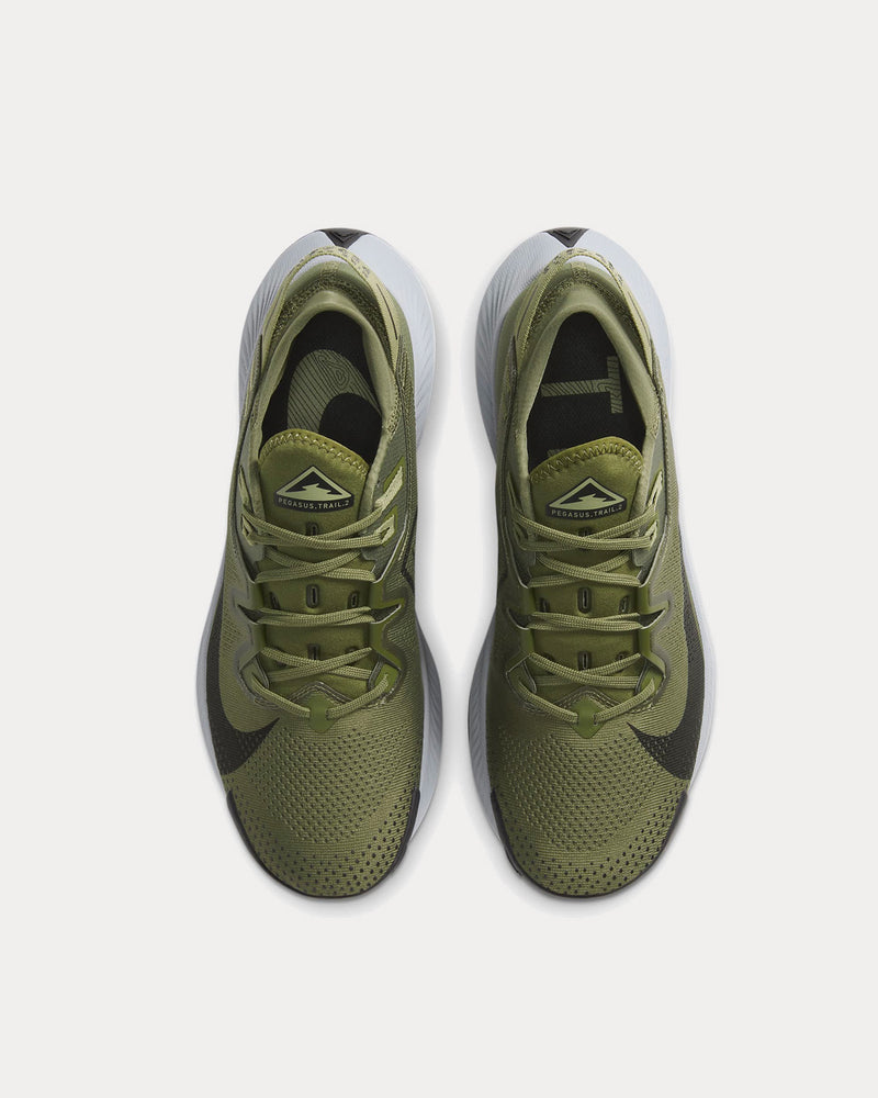 Nike Pegasus Trail 2 Olive Running Trainers - 3