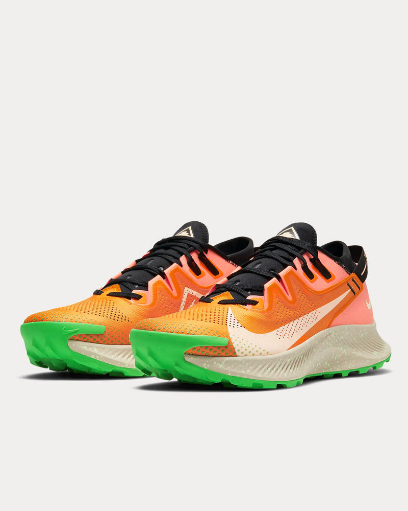 Nike Pegasus Trail 2 Kumquat Running Trainers - 2