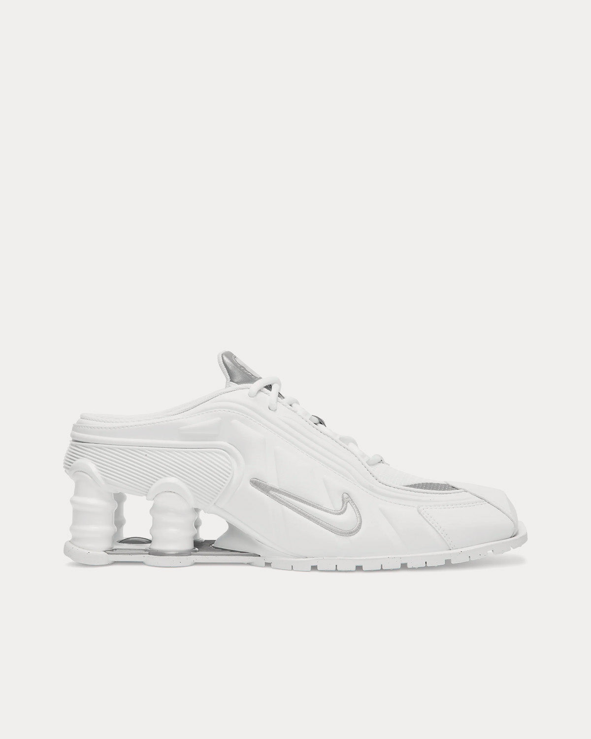 Shox White Low Top Sneakers