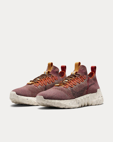 Nike Space Hippie 01 Redstone / Black / Desert Orange / Sequoia Low Top Sneakers - 3