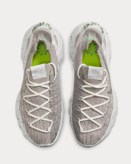 Nike Space Hippie 04 Summit White / Photon Dust / Mean Green Low Top Sneakers - 3