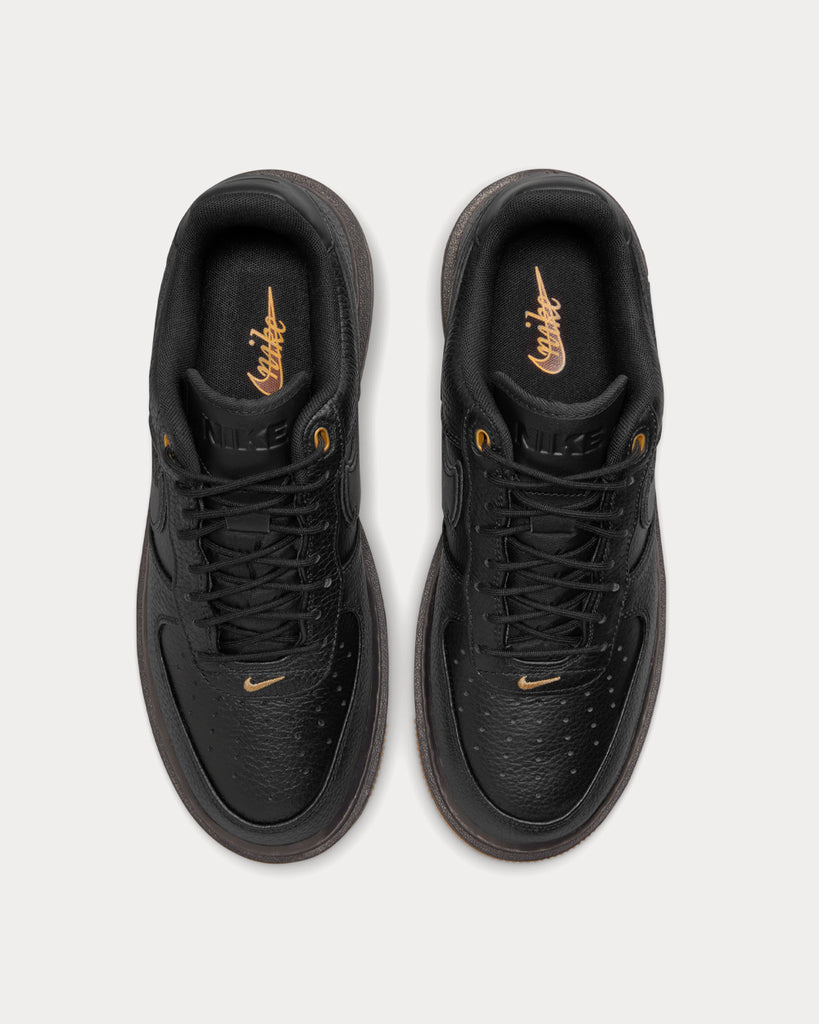 Nike Air Force 1 Luxe Black / Buck Tan / Gum Yellow Low Top Sneakers -  Sneak in Peace