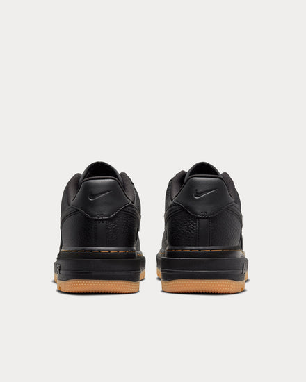 Nike Air Force 1 Luxe Black / Buck Tan / Gum Yellow Low Top Sneakers - 4