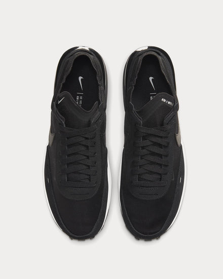Nike Waffle One Black / White / Orange / Black Low Top Sneakers - 3