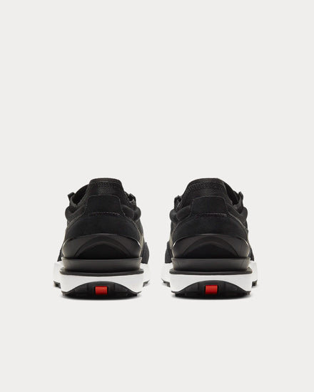 Nike Waffle One Black / White / Orange / Black Low Top Sneakers - 4