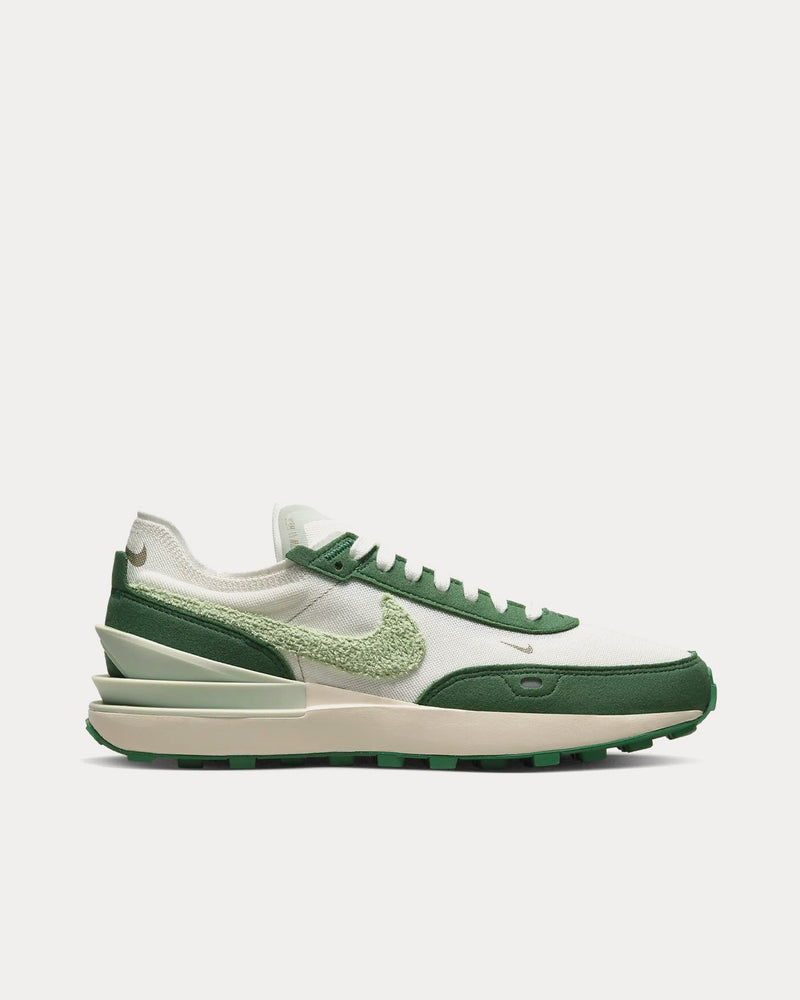 Nike Waffle One Summit White / Moon Fossil / Gorge Green / Honeydew Low Top Sneakers - 1