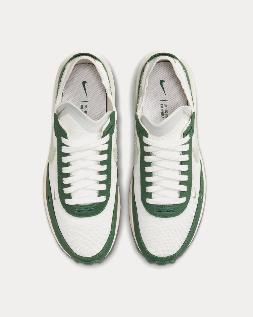 Nike Waffle One Summit White Moon Fossil Gorge Green