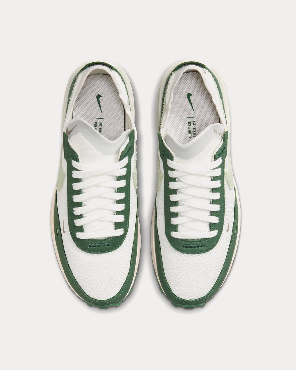 Nike Waffle One Summit White Moon Fossil Gorge Green Honeydew (Women's)
