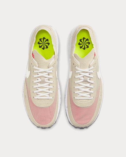 Nike Waffle One Crater SE Cream II / Orange / Black / White Low Top Sneakers - 2