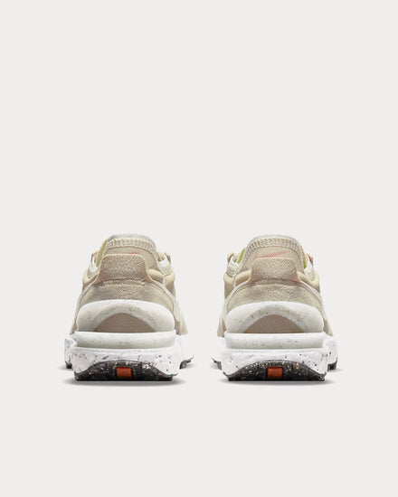 Nike Waffle One Crater SE Cream II / Orange / Black / White Low Top Sneakers - 4