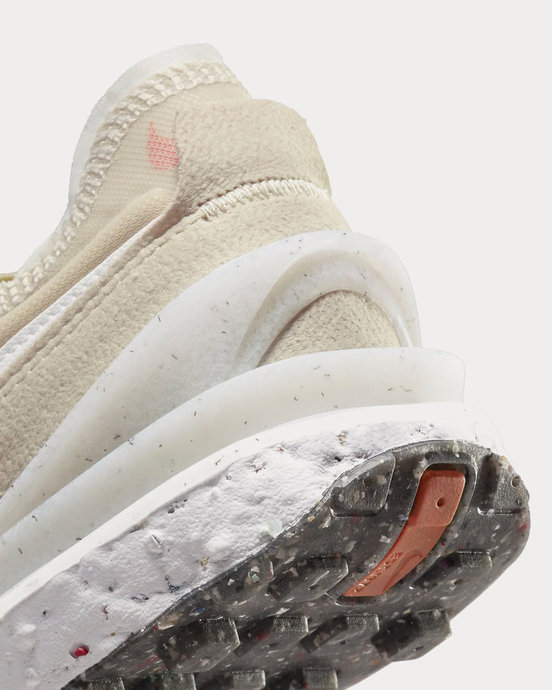 Nike Waffle One Crater SE Cream II / Orange / Black / White Low Top Sneakers - 6