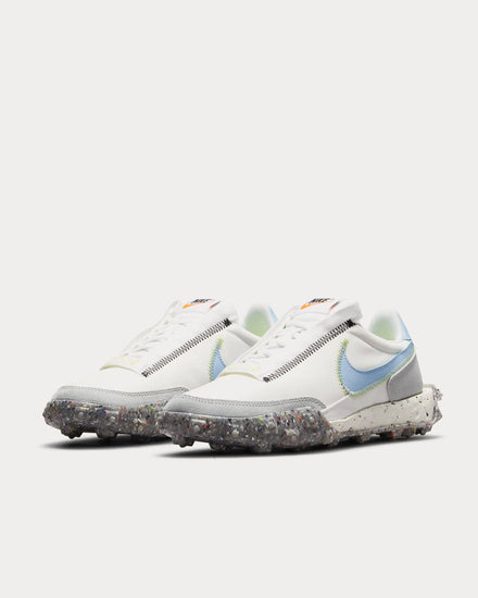 Nike Waffle Racer Summit White / Light Lemon Twist / Photon Dust / Aluminium Low Top Sneakers - 2
