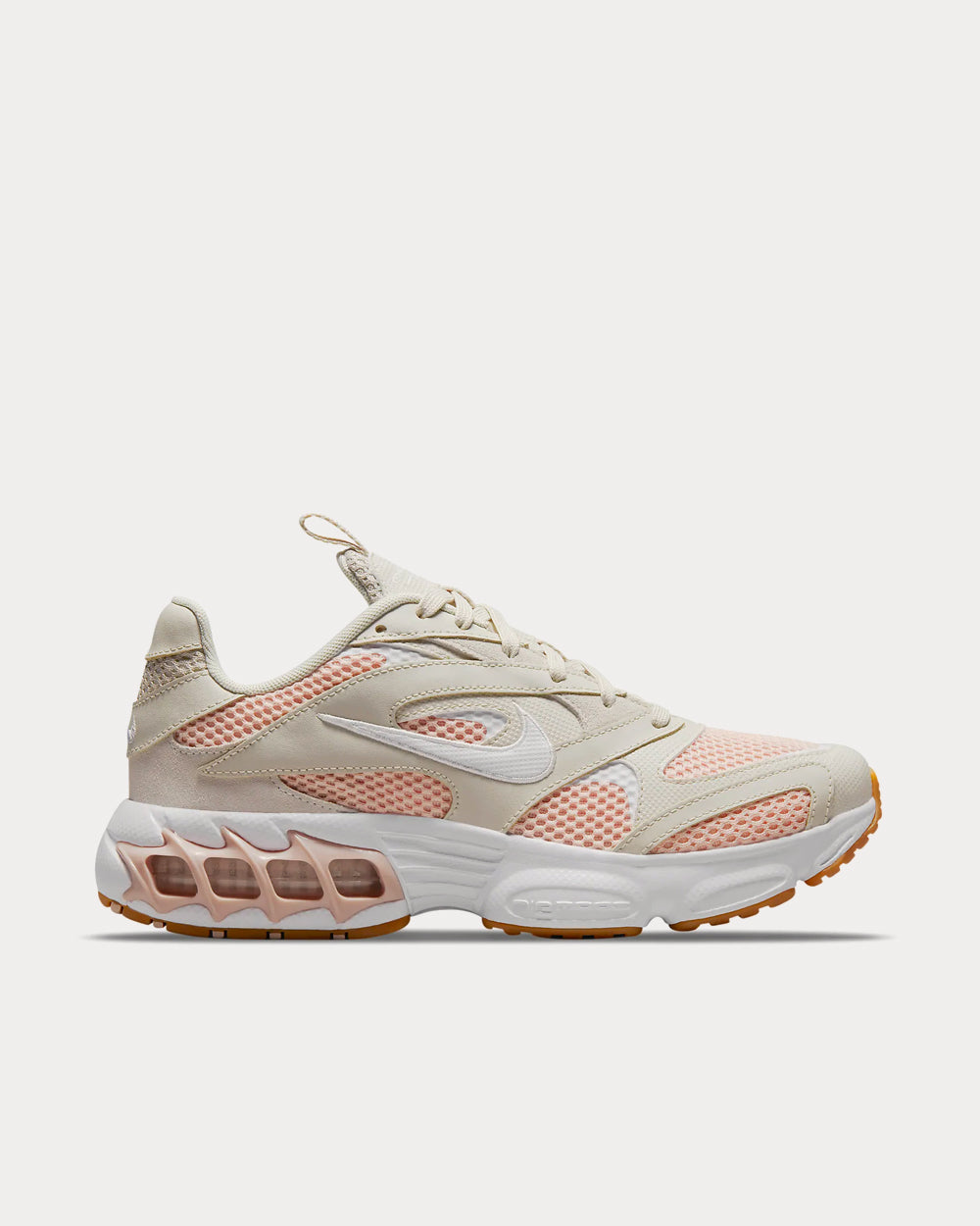 Nike Zoom Air Fire Light Bone Pale Coral Pink Oxford White Low Top Sneakers Sneak in Peace
