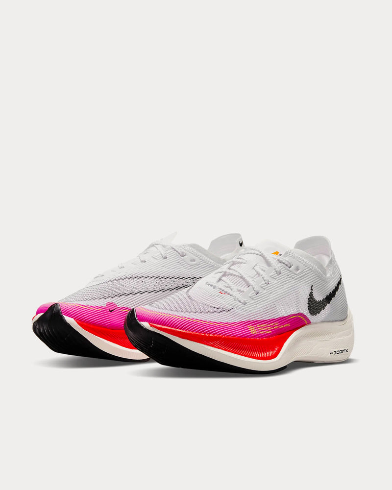 Nike ZoomX Vaporfly Next% 2 White / Black / Black / Black Running Shoes - 2