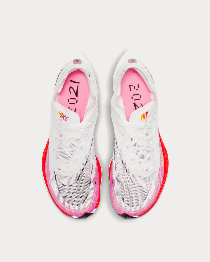 Nike ZoomX Vaporfly Next% 2 White / Black / Black / Black Running Shoes - 3