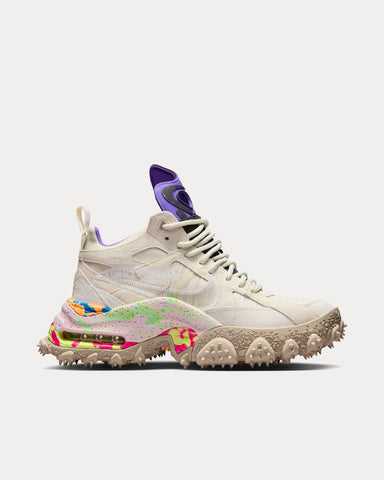 Nike x Off-White Terra Forma Summit White and Psychic Purple Low Top Sneakers