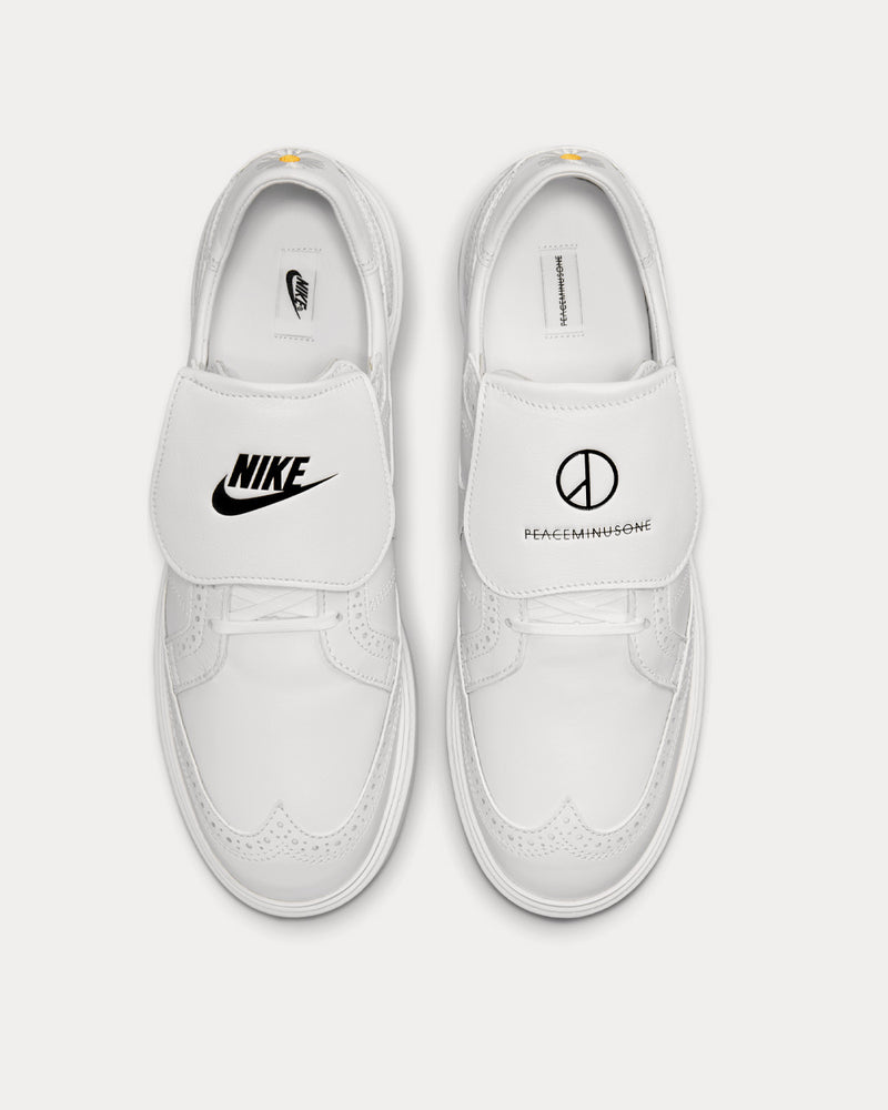 Nike x Peaceminusone x G Dragon Kwondo White Low Top Sneakers - 2