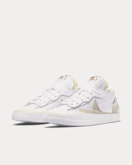 Nike x Sacai Blazer Low White / Sail Low Top Sneakers - 3