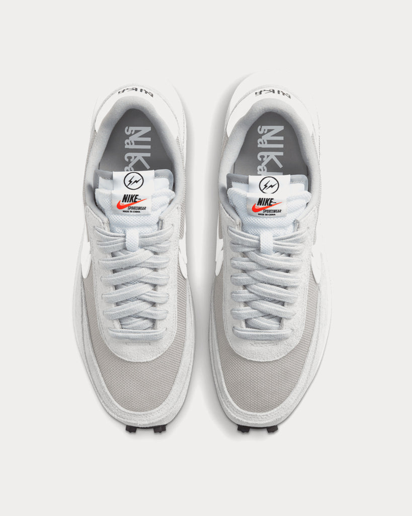 Nike x sacai x Fragment LDWaffle Light Smoke Grey / White Low Top