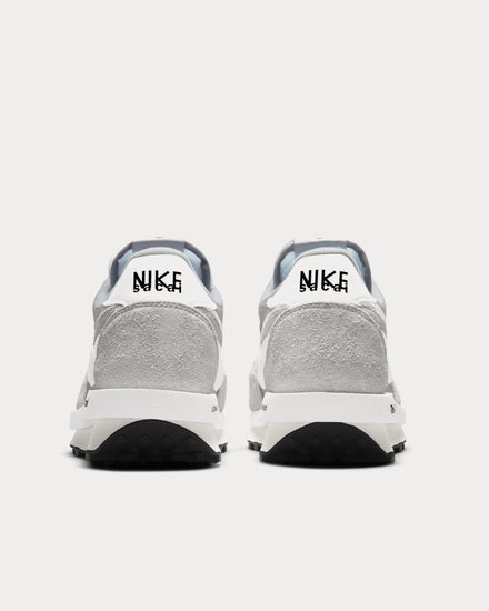 Nike x Sacai x Fragment LDWaffle Light Smoke Grey / White Low Top Sneakers - 5