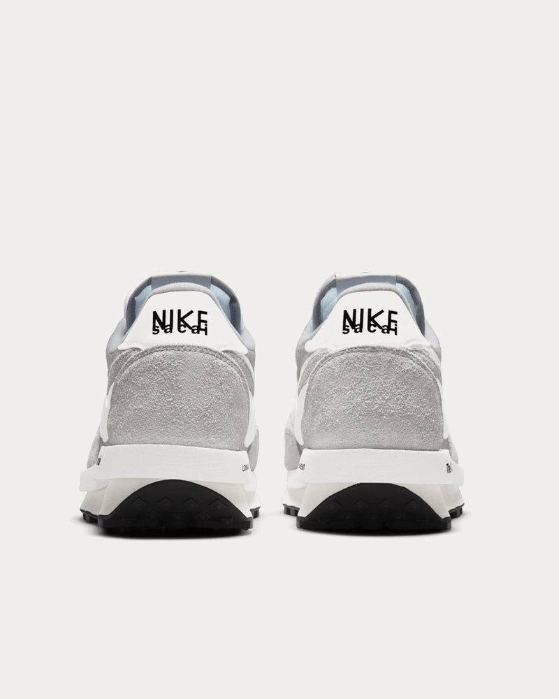 Nike x Sacai x Fragment LDWaffle Light Smoke Grey / White Low Top Sneakers - 5