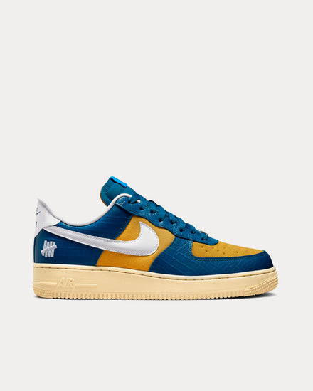Nike x UNDFTD Air Force 1 Low Court Blue / Tone Low Top Sneakers - 1
