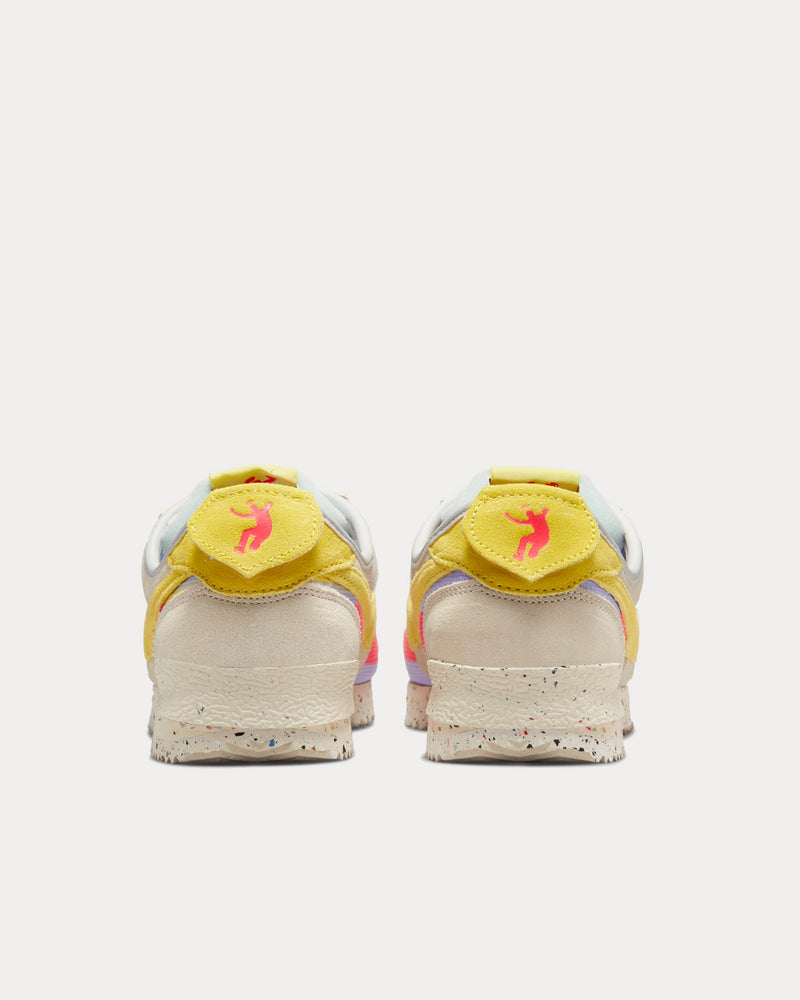 Nike x Union Unisex Cortez SP Lemon Frost Low Top Sneakers