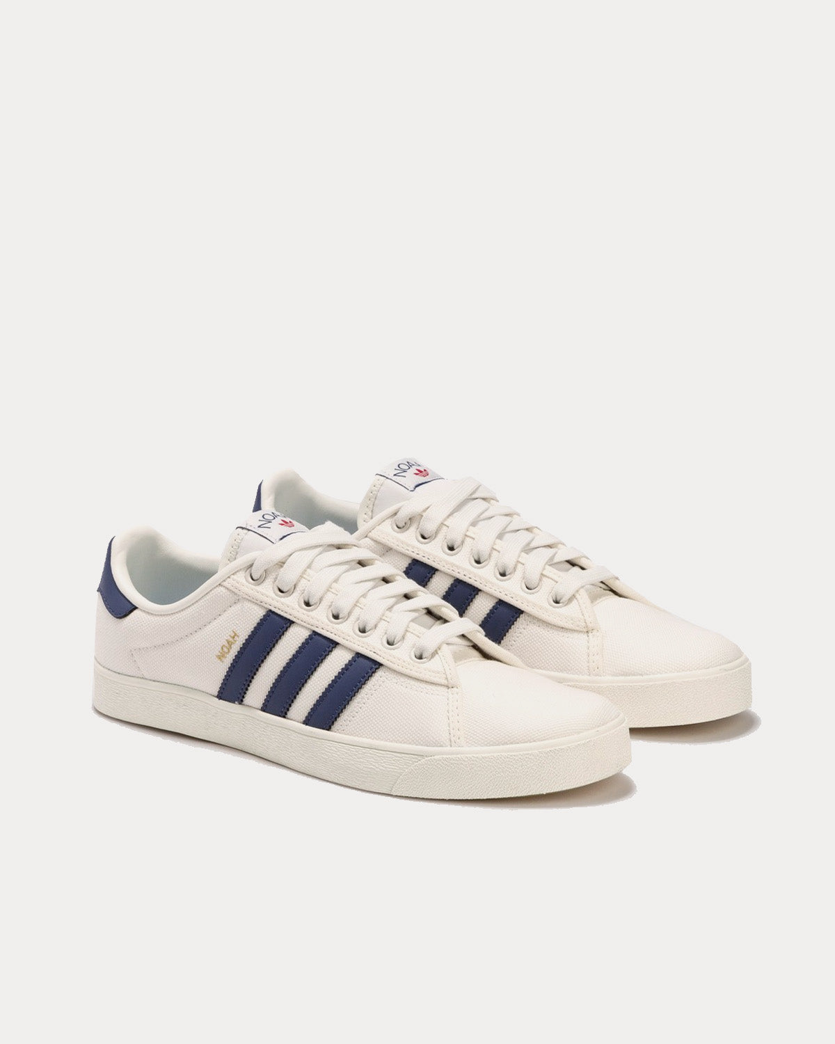 Adria White Navy Low Top Sneakers