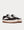 Espresso Suede Black Low Top Sneakers