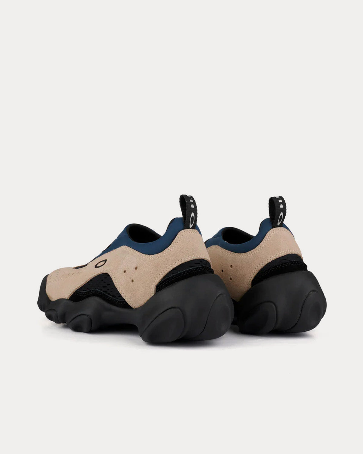 Oakley x Brain Dead - Factory Team Flesh Sandal Sand / Blue Slip On Sneakers