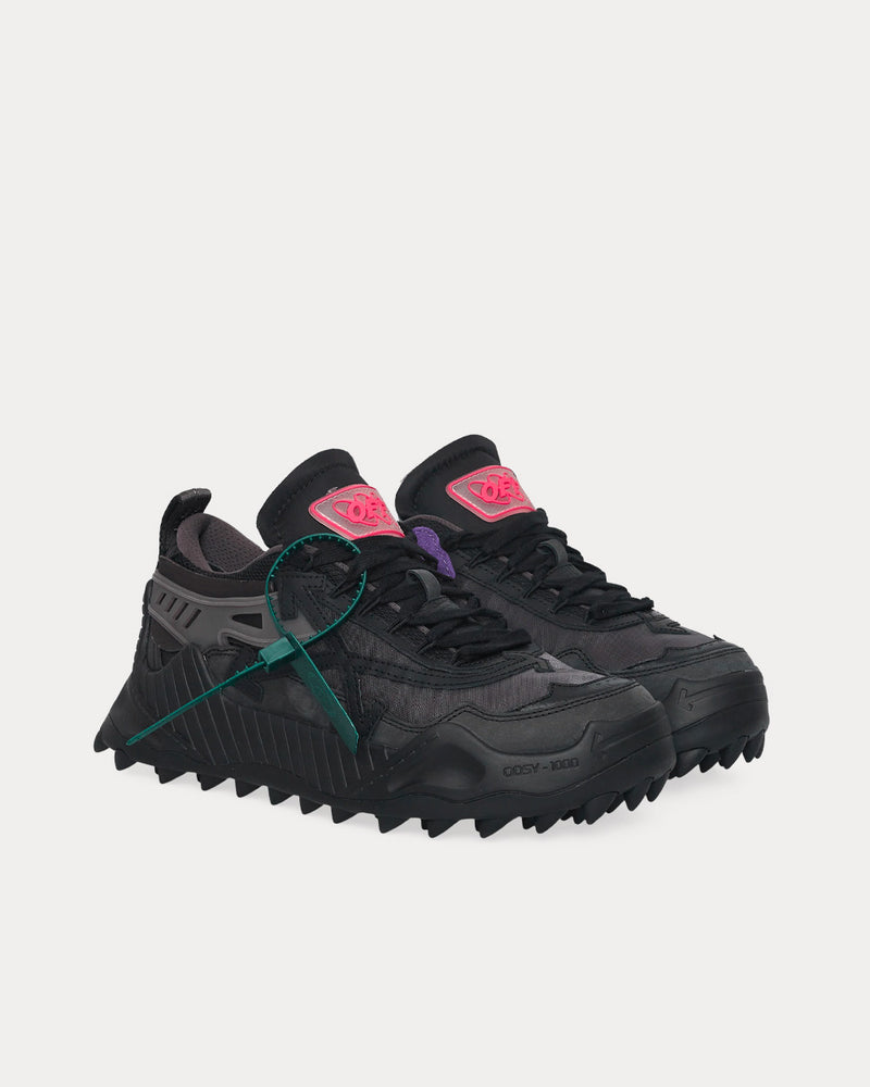 Off-White Odsy-2000 Black Low Top Sneakers - 3
