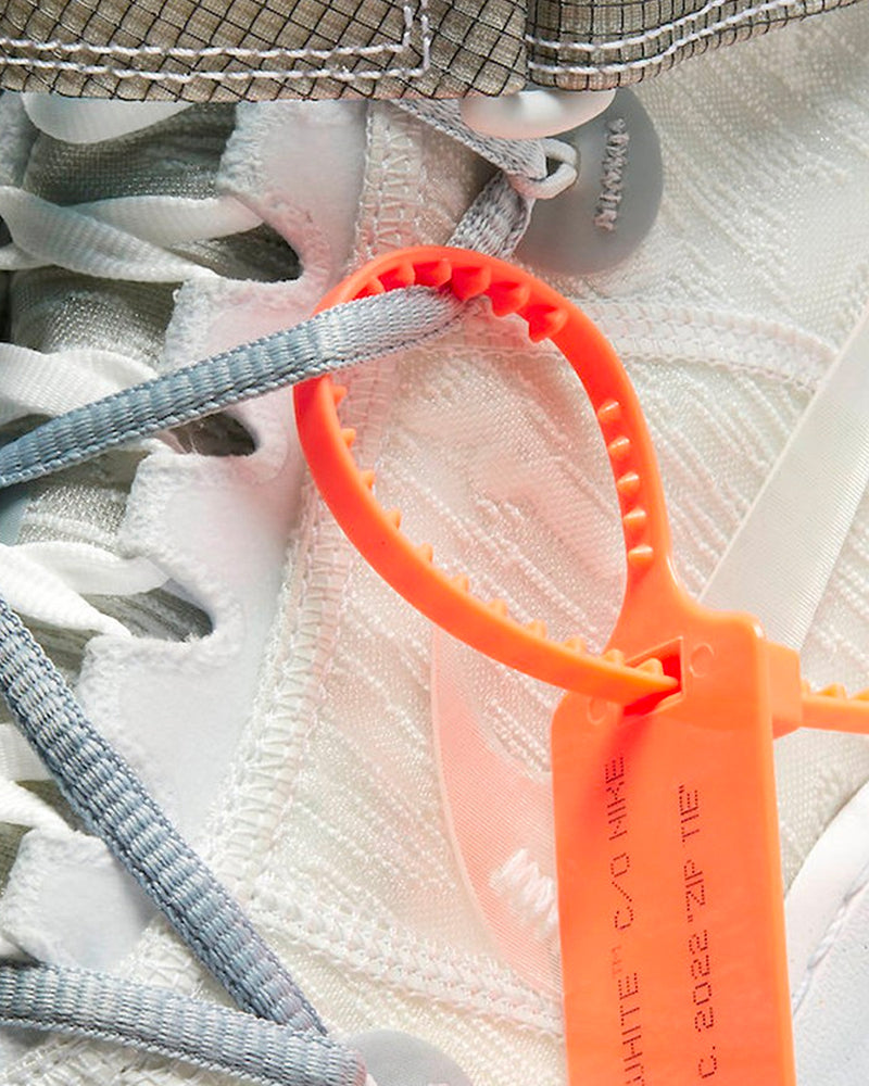 Nike x Off-White Air Force 1 Mid White / Clear White High Top Sneakers - 6