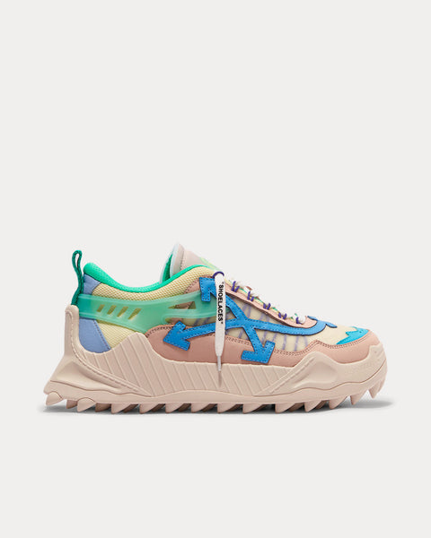 Odsy-1000 Bone / Pastel Blue Low Top Sneakers