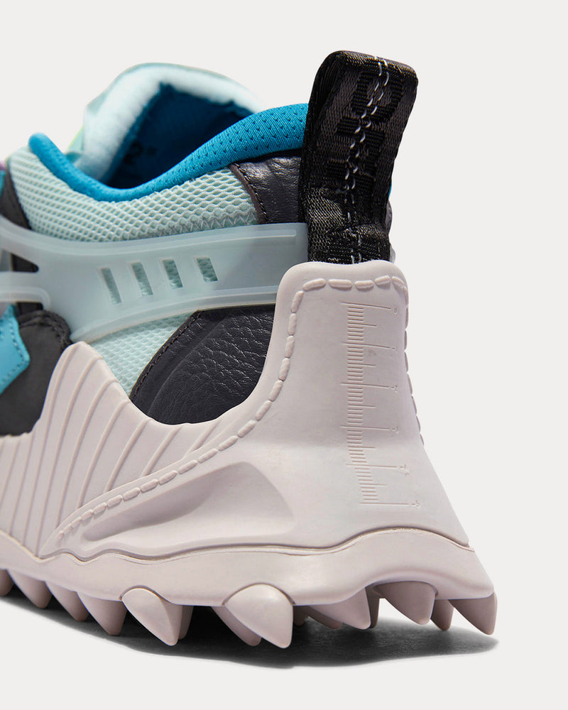 Off-White Odsy-1000 Dark Grey / Blue Low Top Sneakers - 4