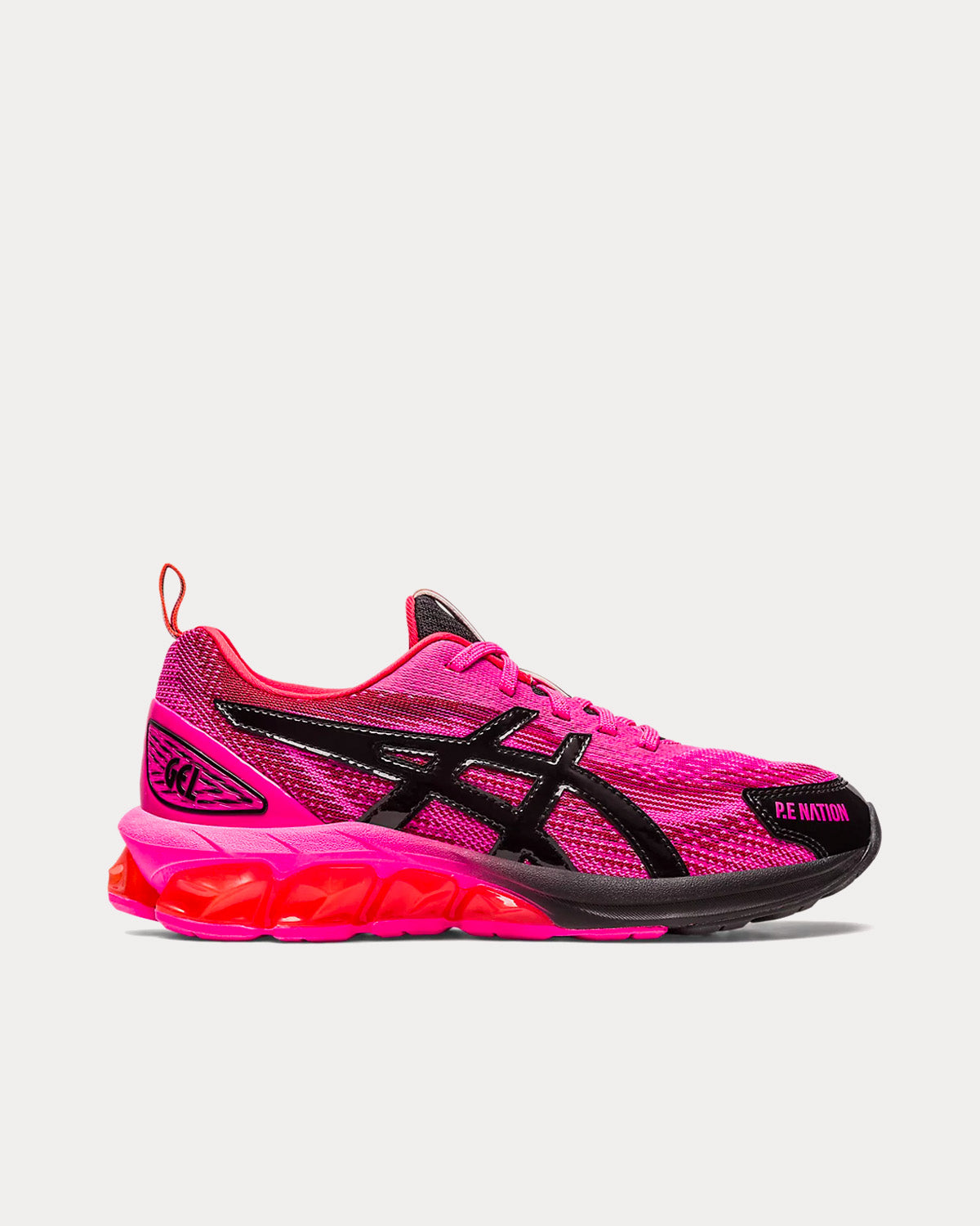 Asics x P.E Nation Women's 180 VII Pink Glo / Black Low Top Sneakers