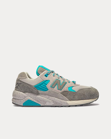 New Balance x Palace 580 Gargoyle / Lapis Blue Low Top Sneakers
