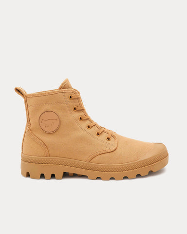 Palladium x Maison Kitsuné Canvas Ice Coffee High Top Sneakers