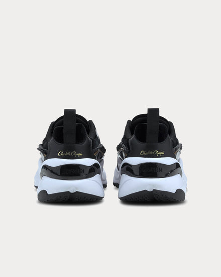 Puma x Charlotte Olympia Rise NU Black Low Top Sneakers - 3