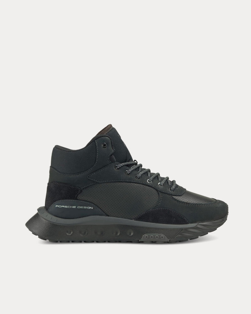 Puma Porsche Design Wild Rider Winterised Jet Black High Top Sneakers - 1