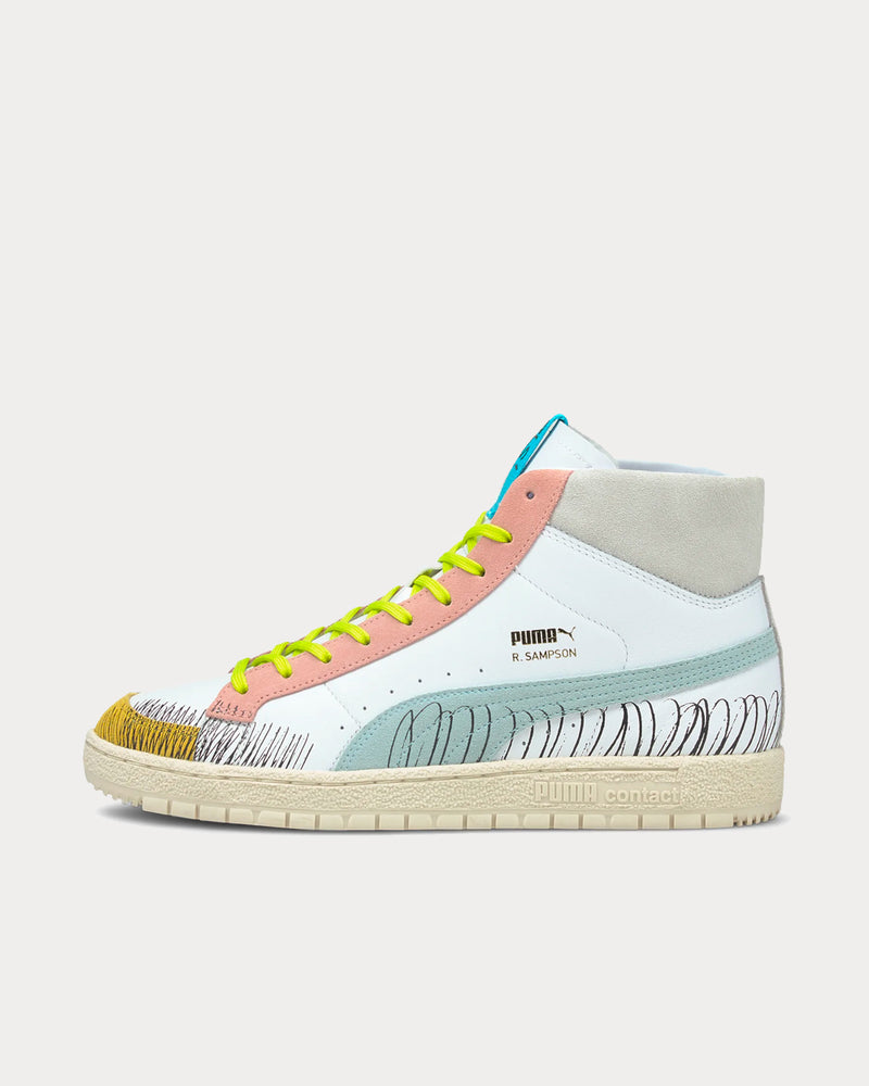 Puma x Michael Lau Ralph Sampson 70 Mid Multi High Top Sneakers - 2