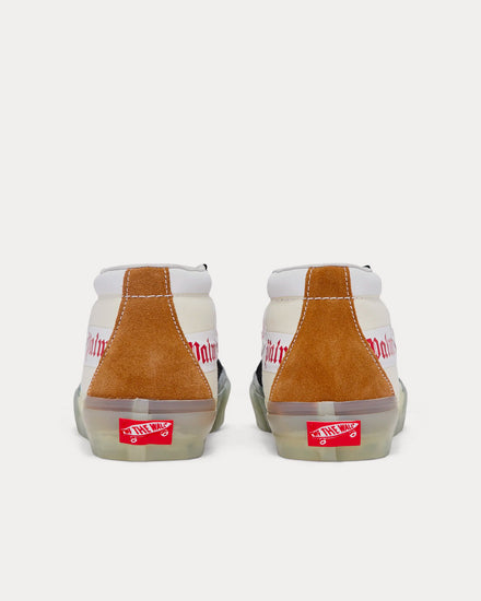 Vans x Palm Angels UA Sk8-Mid LX Black / Beige Mid Top Sneakers - 4