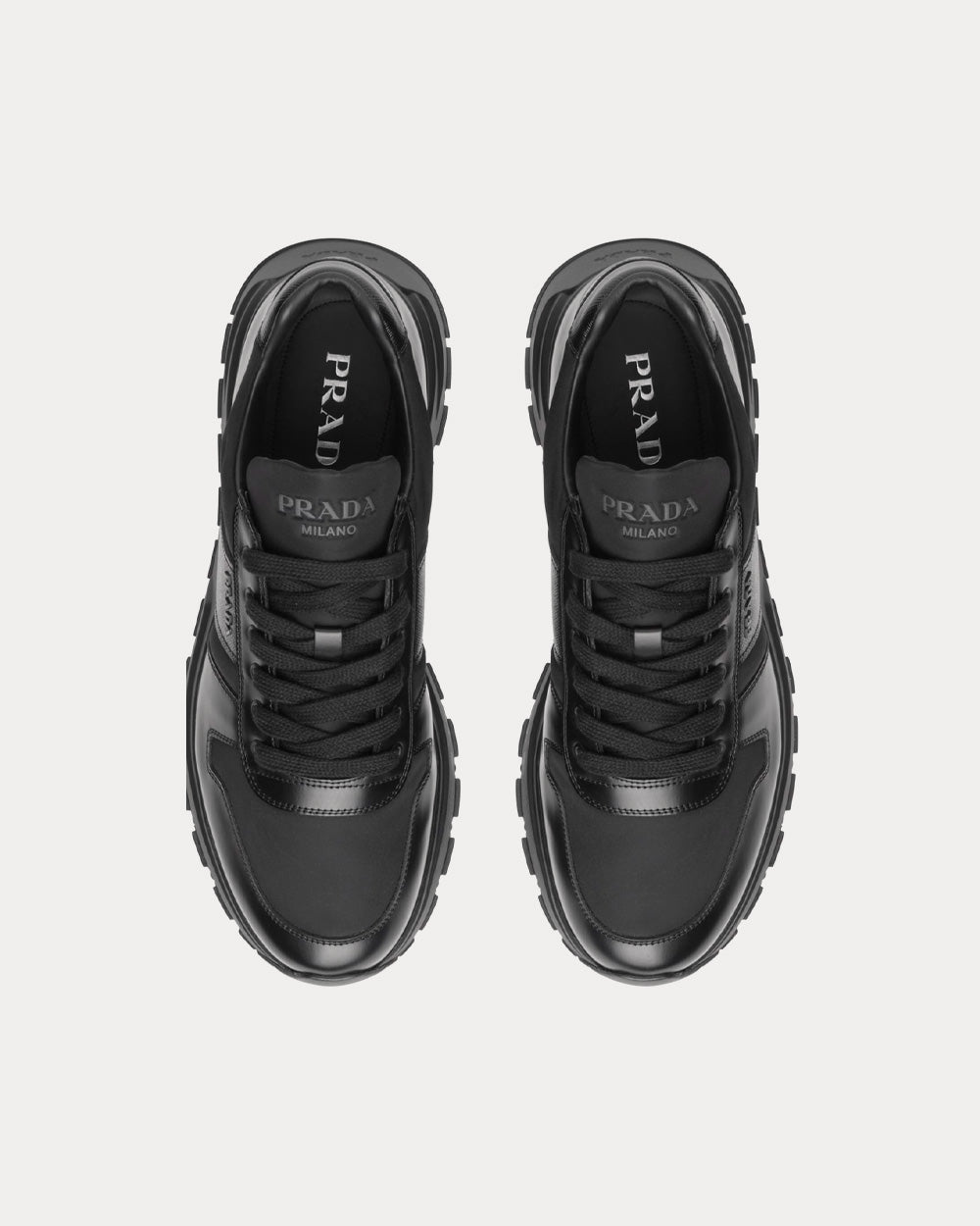 Prada PRAX 01 Black Low Top Sneakers Sneak in Peace