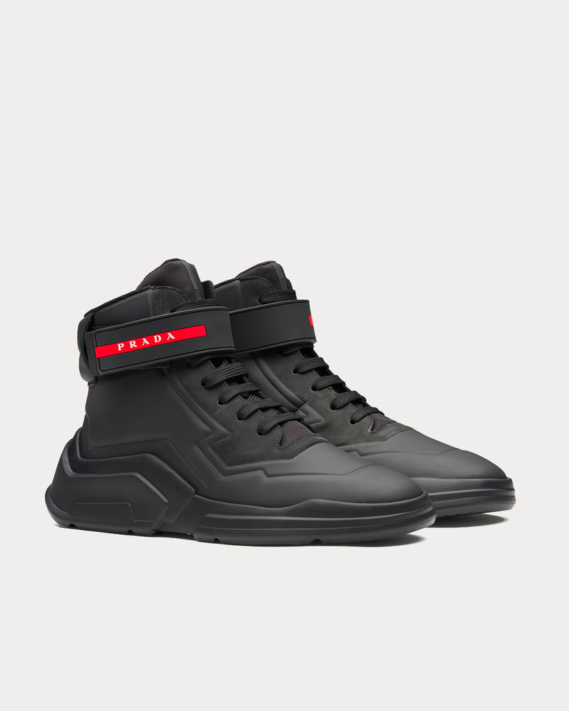 Polarius 19 LR Black High Top Sneakers