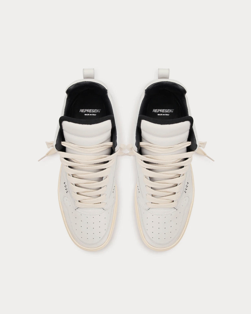 Represent Reptor White High Top Sneakers - 4