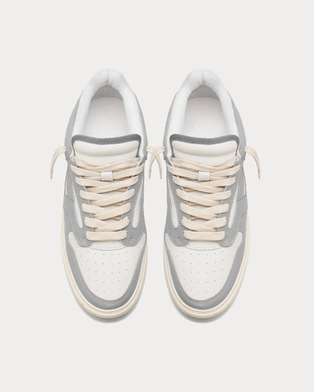 Represent Reptor Grey & Vintage White Low Top Sneakers - 3